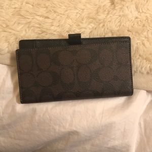 Coach Check Book Holder